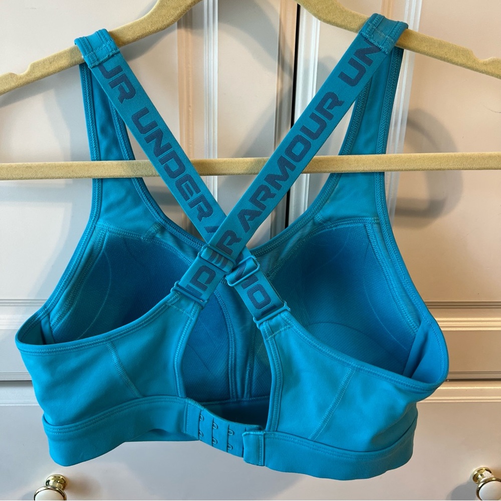 Under Armour Blue Adjustable Sports Bra - Picture 5 of 6